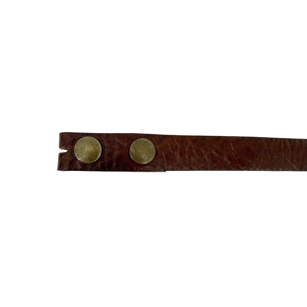 VIRGINS SAINTS & ANGELS VSA Belt Strap .75 in Brown M - Picture 9 of 10